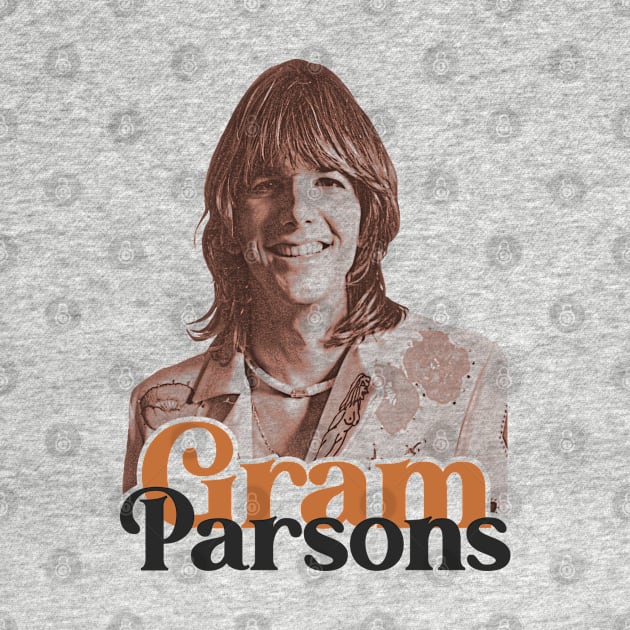 Gram Parsons // Outlaw Country Cosmic Americana Tribute by darklordpug